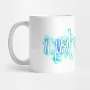 Inquisitive Watercolor Mug